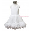 White Feather ONE-PIECE Halter Dress LP218